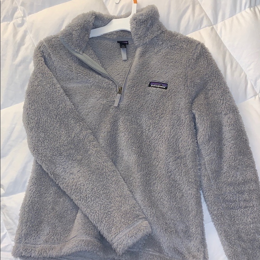 Fuzzy Patagonia quarter zip